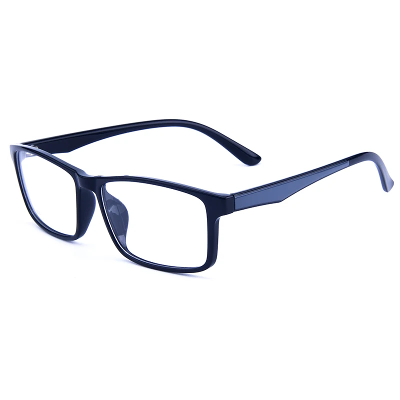 Gmei оптические прямоугольные ультралегкие TR90 деловые мужские очки, оправа для очков по рецепту, женские очки с полной оправой G6087 - Цвет оправы: Multi Color C4