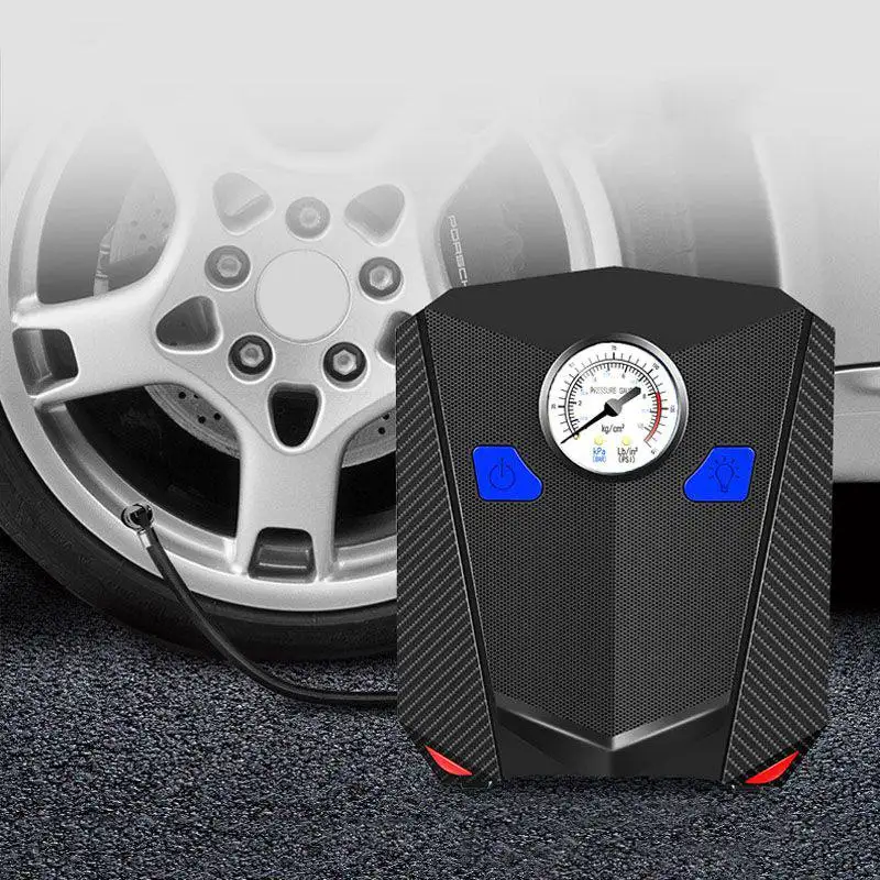 

12v Car Air Pump Digital Display Portable Tire Pump With High Quality For Car Accessories