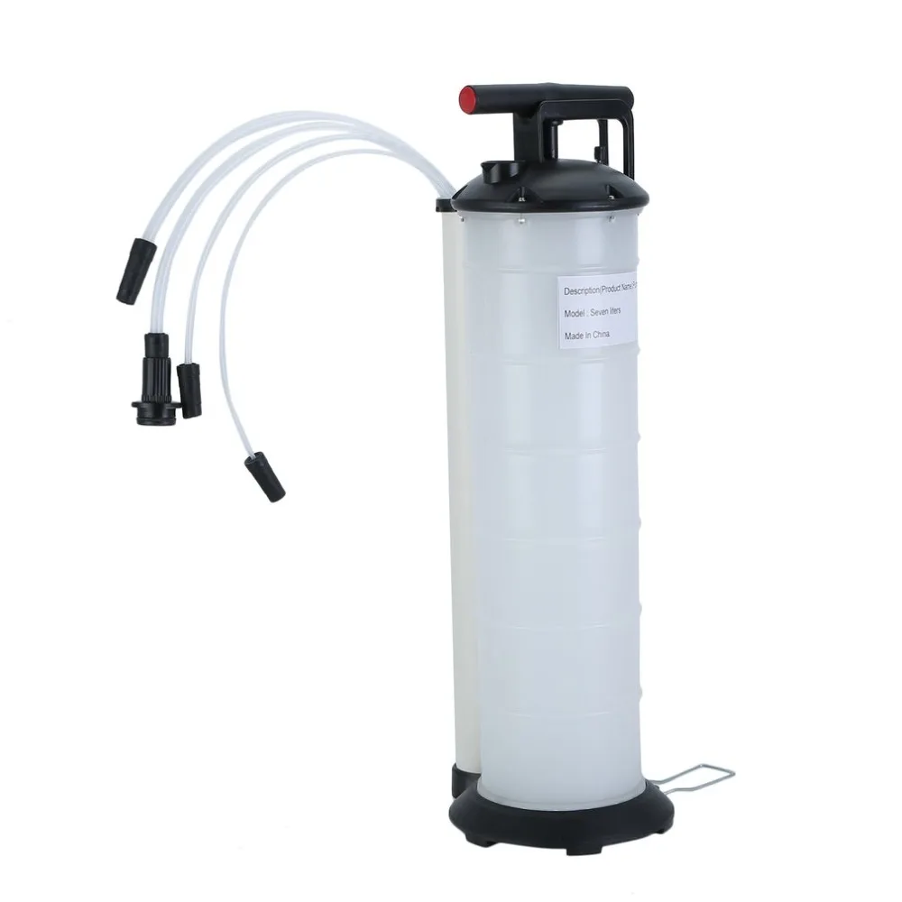 

7 Liter Fluid Evacuator Manual Oil Changer Vacuum Hand Operated Engine Oil Change Fluid Extractor Pump Tank Remover