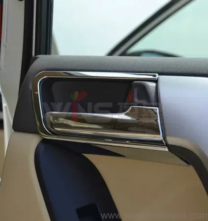 Prix pour Pour Toyota Land Cruiser Prado LC150 FJ150 2010-2016 Chrome Intérieur Poignée De Porte Bol Insert De Voiture Styling Tuning Accessoire Prix pour Pour Toyota Land Cruiser Prado LC150 FJ150 2010-2016 Chrome Intérieur Poignée De Porte Bol Insert De Voiture Styling Tuning Accessoire