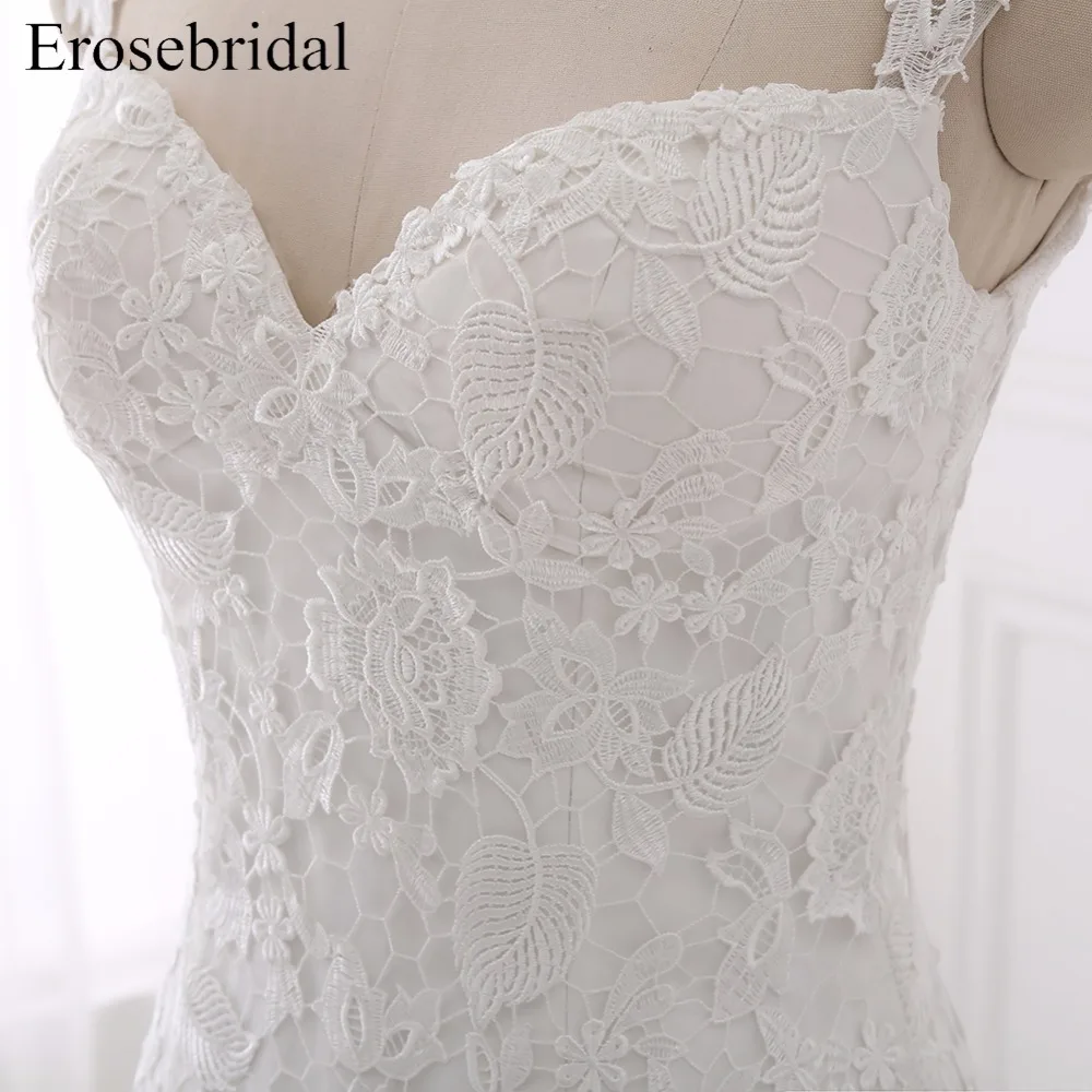 Сексуальное иллюзионное свадебное платье Erosebridal ТРАПЕЦИЕВИДНОЕ богемное свадебное платье es на молнии сзади элегантное милое платье Vestido De Noiva