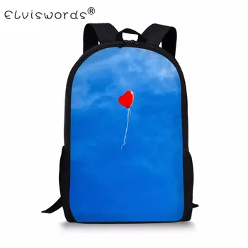 

ELVISWORDS Lovely Aesthetics Large Capacity School Satchel Kids Orthopedic School Bags For Boys Mochila Infantil Bolsa Feminina