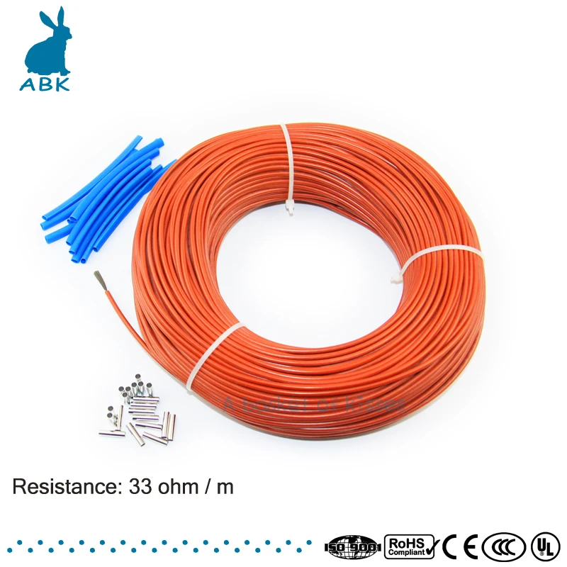 12K 100meters carbon fiber low cost heating wire Heating cable Anti