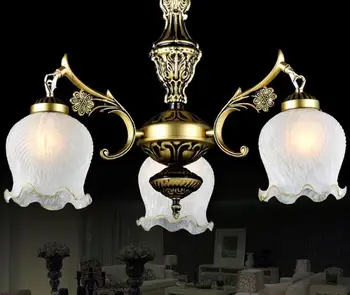 

New arrival Hot sale Chandelier genuine alloy vintage Chandelier lights handmade golden high quality novelty pendant lamp