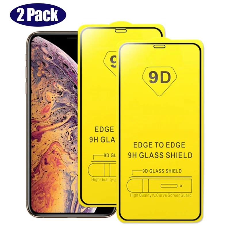 2 шт 9D полное покрытие закаленное стекло для Xiaomi Redmi 5 Plus 6 6A Защита экрана Note 7 Pro S2 Y2