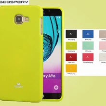 MERCURY GOOSPERY Желе сверкающими блестками задняя крышка чехол для samsung Galaxy C7 C9 Pro A10 A20 A20E A30 A40 A50 A60 A70 A80 A6 плюс