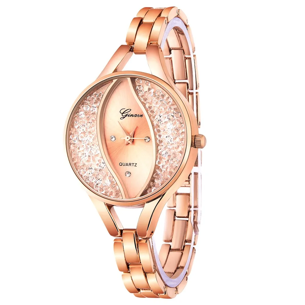 Montre femme женские наручные часы браслет из нержавеющей стали аналоговые кварцевые круглые наручные часы relogio feminino bayan saat