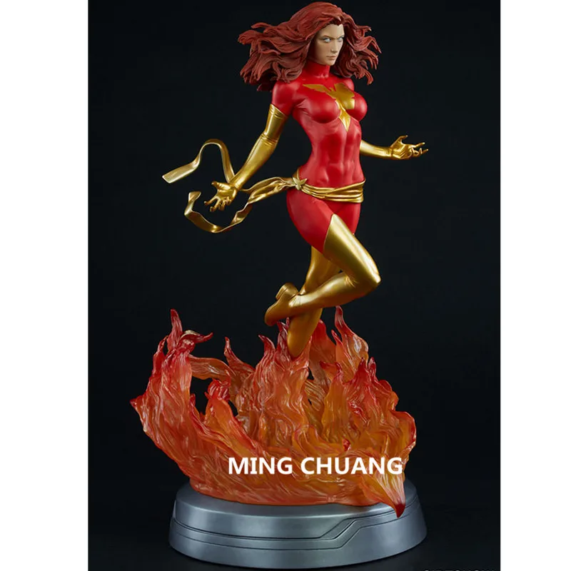 22 "X Men статуя одаренного бюста супергероя полноразмерный портрет Marvel Girl Phoenix GK