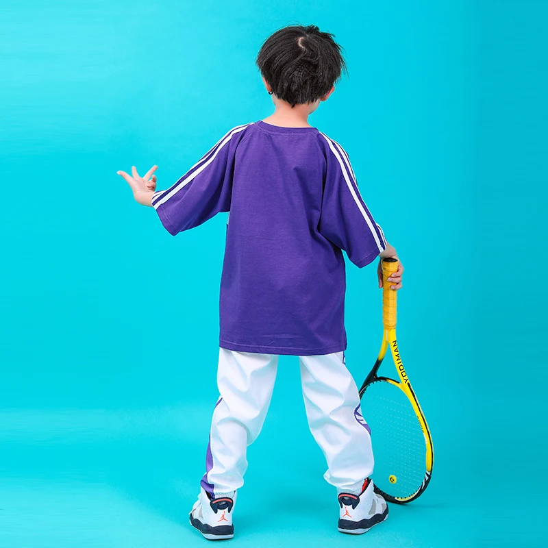  Clothes summer child Set 8 10 12 14 16 18 Years Hip Hop boys jazz dance costumes kids toddler boy Girl clothes 130 140 160 180 (10)