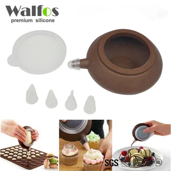 WALFOS Food Grade 1 set Silicone Macaron Decorative Tool Muffin/Cake DIY Mold Dessert decorate Tips Squeezing Nozzle Tool
WALFOS Food Grade 1 set Silicone Macaron Decorative Tool Muffin/Cake DIY Mold Dessert decorate Tips Squeezing Nozzle Tool