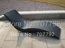 Элегантный черный стул из ротанга|deck chair|deck furniturefurniture black |