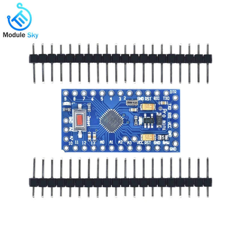 

1Pcs Pro Mini Atmega328p 5V 16MHz Development Board Module For Arduino Microcontroller with Pins