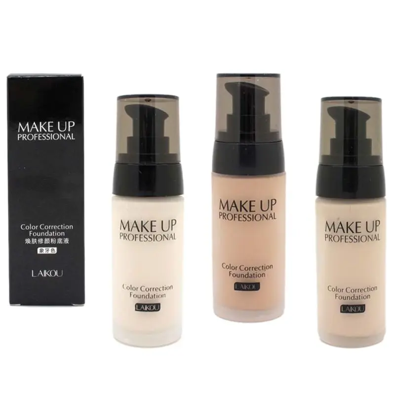 

2018 Brand Makeup Base Face Liquid Foundation BB Cream Concealer Moisturizer Oil-control Whitening Waterproof Maquiagem