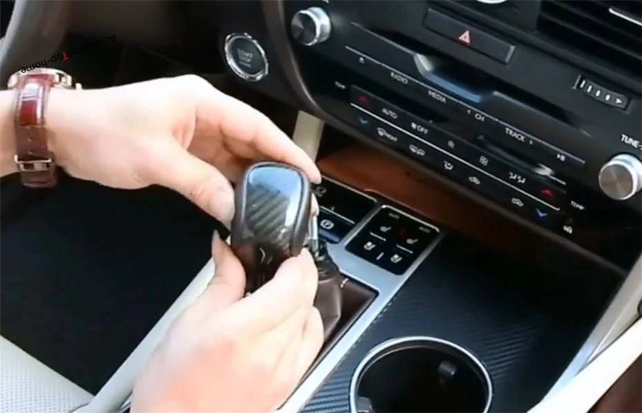 Внутренняя отделка Yimaautotrims из углеродного волокна подходит для LEXUS NX 200 300h 2015 2019