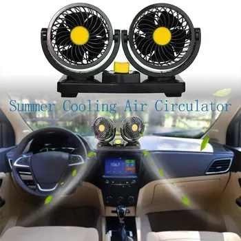 

24V Double-Head Two-Speed Car Fan Durable Truck Useful Wind Regulation Lorry