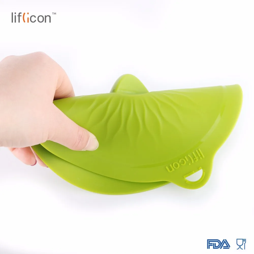 Стеклянные крышки Liflicon 8 46 дюйма (215 мм) силиконовые на присоске цветные пищевые