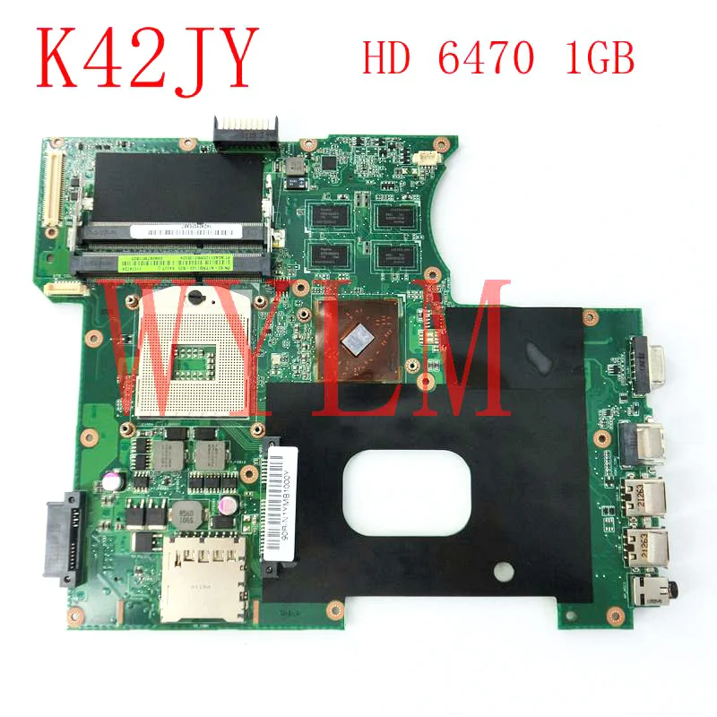 K42JY HD6470M 1G материнская плата REV4.1 для ASUS A42J X42J K42J K42JR Материнская ноутбука 60 N1YMB1100 B23