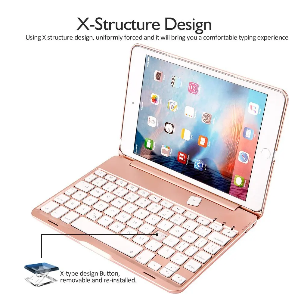 FOR IPAD MINI 4 MINI 5 KEYBOARD CASE  (1)