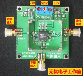 

Mixing under mixing module AD831 low distortion active mixer 500M bandwidth to support the