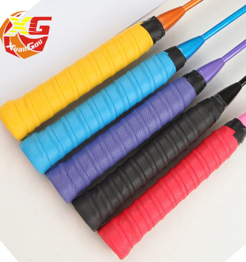 10 قطع مضرب تنس الريشة overgrips مكافحة زلق امتصاص العرق الشريط المضرب overgrip العرق الفرقة قبضة الصيد skidproof