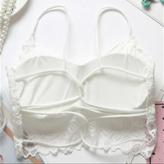 Female Bralette Lingerie Woman Intimates Sexy Floral Lace BH Bras for Women Full Cup Embroidery Solid Colour Padded Push-up Bra 22 UT0465W(1)