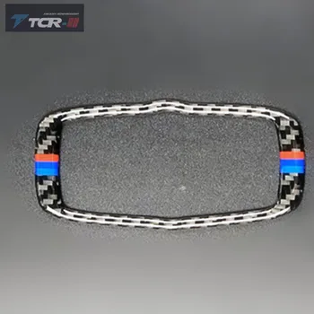 

Carbon Fiber Headlight switch Frame trim For BMW e60 2005-2010 E70/E71/X5/X6 5 Series Accessories Car Styling witch decoration