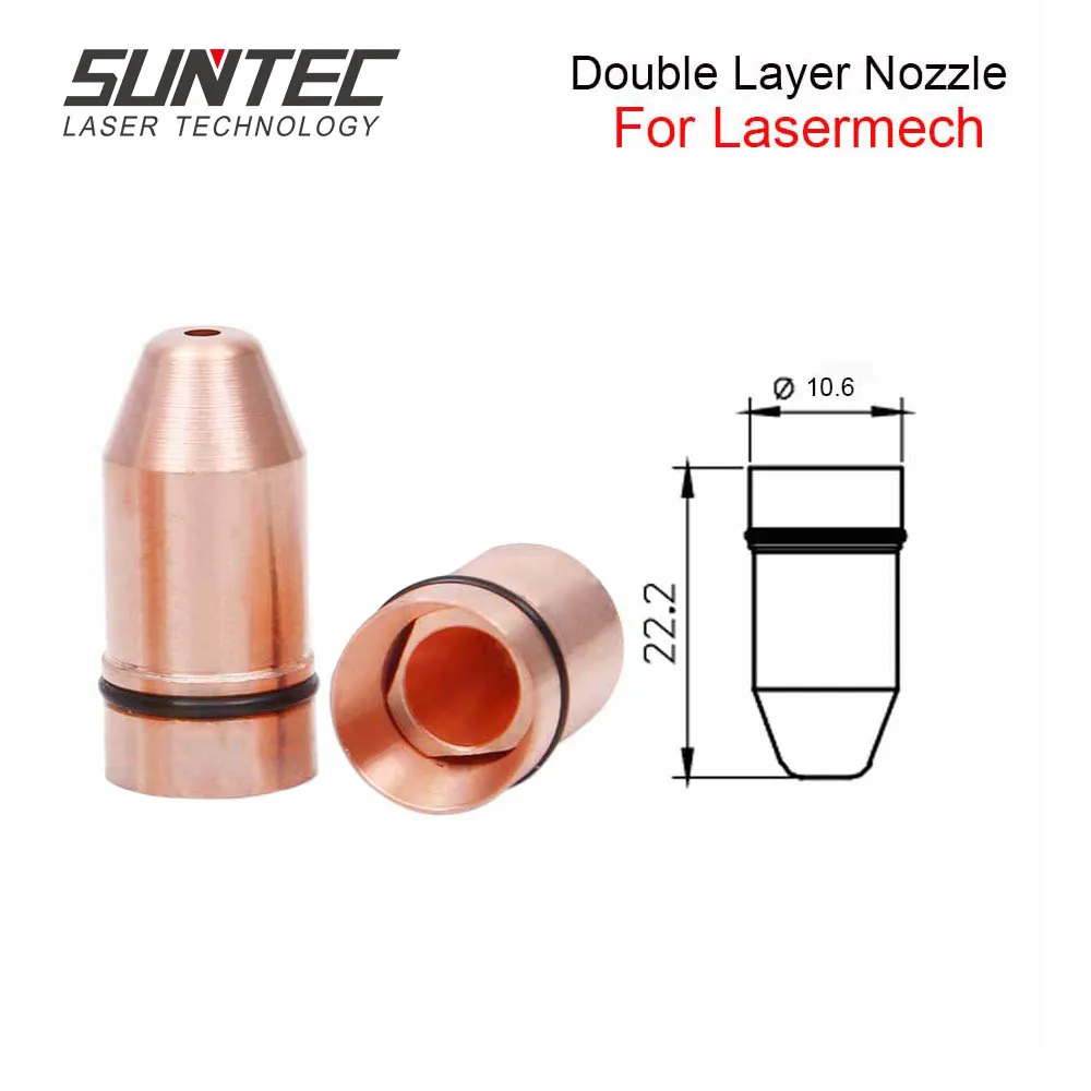 Suntec Пуля Лазерная насадка один/двойной слой Калибр 0 8 5 для DNE/quick Lasermech волокна