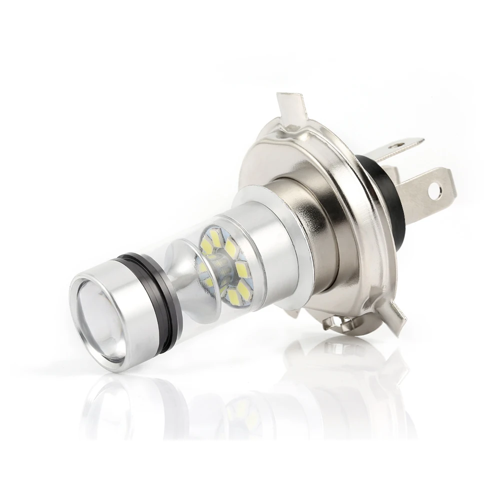 

1pc 100W H4 9003 COB LED car Motorcycle Headlight Bulb 6000K High Power Super White Lights FOR Hi/Lo Beam Headlight