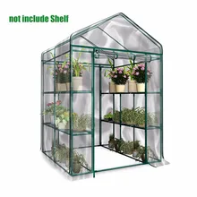 

PVC Warm Garden Tier Mini Household Plant Greenhouse Cover Waterproof anti-UV Protect Garden Plants Flowers (without Iron Stand)
