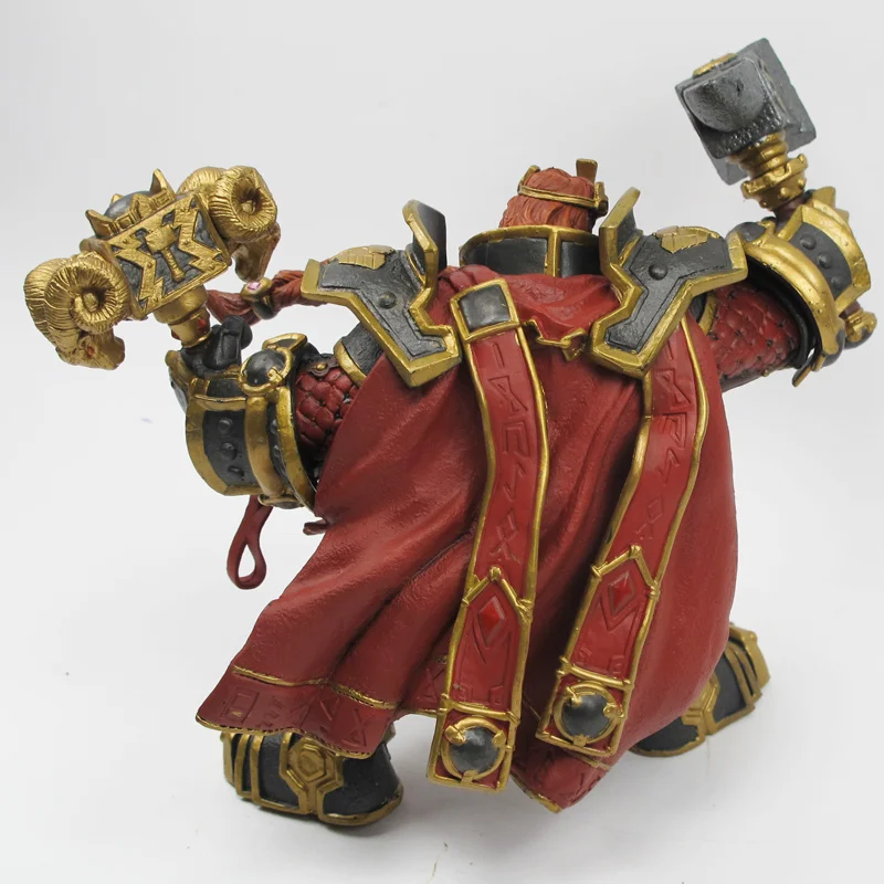 Wow DC экшн фигурка неограниченная Серия 6 дюймов Magni Bronzebeard [Dwarven King] WOW ПВХ модель