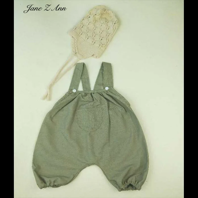Джейн Z Ann Детская фотография одежда для детей 6 месяцев 1 год студия стрельба наряды шляпа+ одежда - Цвет: v-740 3-6 month