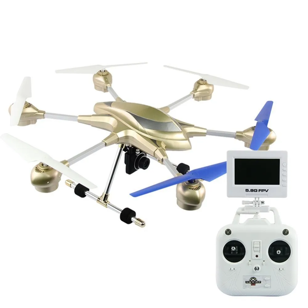 Радиоуправляемый Дрон W609 7 4CH с 2.0MP HD Камера 5 8 г FPV Профессиональный drone шестиосный