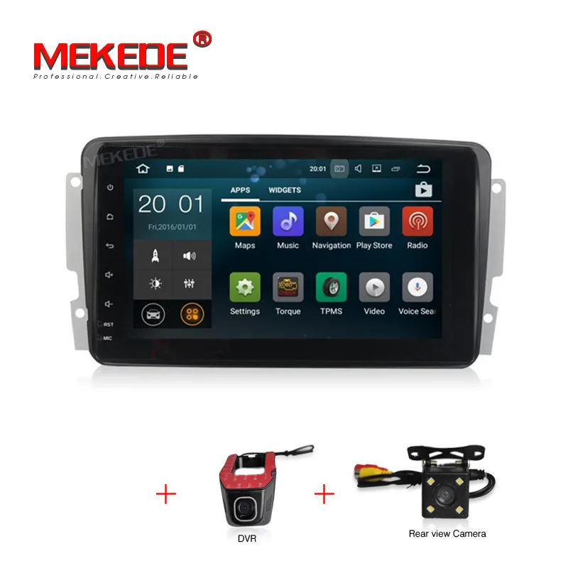 Full Touch ANDROID 7 1 font b CAR b font DVD PLAYER For Mercedes Benz W209