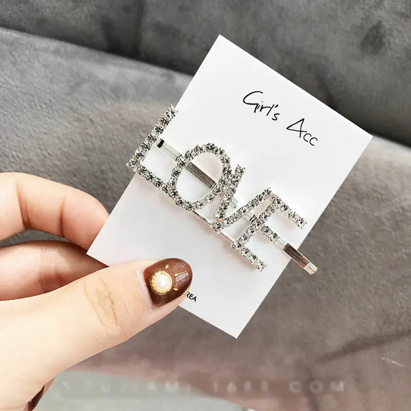 Luxury Pearl Crystal Hair Clips For Women Temperament Diamond Rhinestone Elegant Barrettes Hairgrips Hair Makeup Accessories Luxury Pearl Crystal Hair Clips For Women Temperament Diamond Rhinestone Elegant Barrettes Hairgrips Hair Makeup Accessories