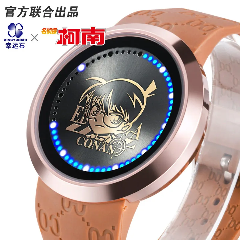 Detective Conan anime Kid the Phantom Thief  LED waterproof touch screen watch