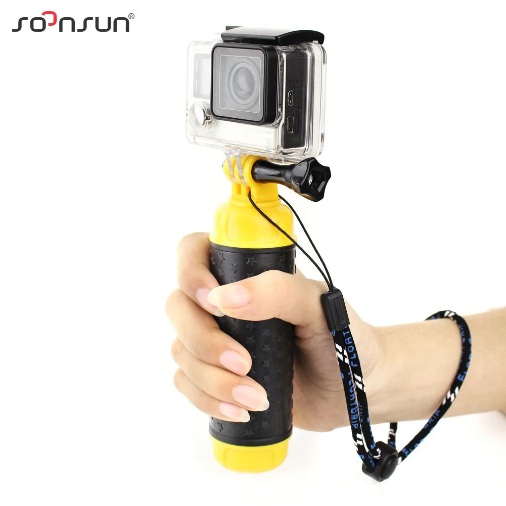 Плавающий поплавок SOONSUN для Gopro ручка держатель GoPro Hero 7 6 5 4 3 Session SJCAM Yi DJI Osmo Action|for