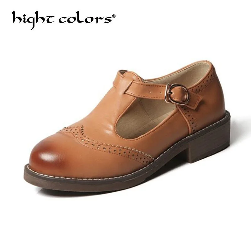 Plus Size Rubber Brogue Shoes Woman Platform Oxfords British Style Creepers Cut-Outs Flat Casual Women Shoes Black Beige Yellow Plus Size Rubber Brogue Shoes Woman Platform Oxfords British Style Creepers Cut-Outs Flat Casual Women Shoes Black Beige Yellow