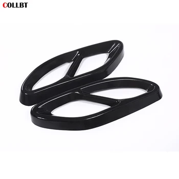 

Stainless Exhaust Pipe Tail Cover Trim For Mercedes Benz GLC B C E Class W205 Coupe W213 W176 W246 2016-17 Car Accessories