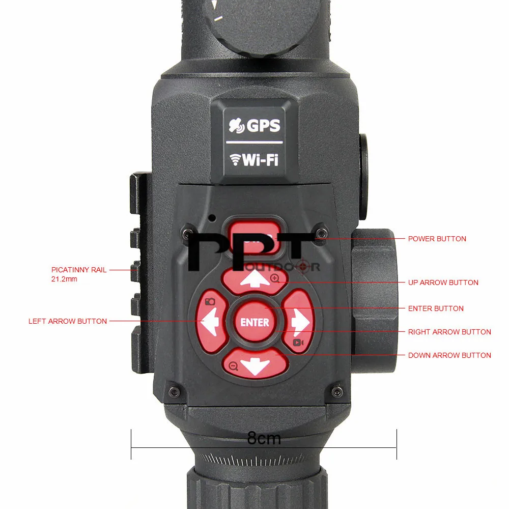 Тактический прицел ночного видения Eagleeye HD 5 20X дневной и ночной 3 режима просмотра