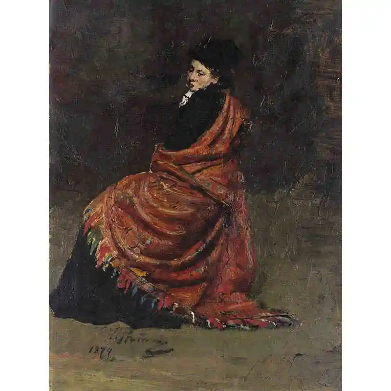 Ilya Repin hoping women