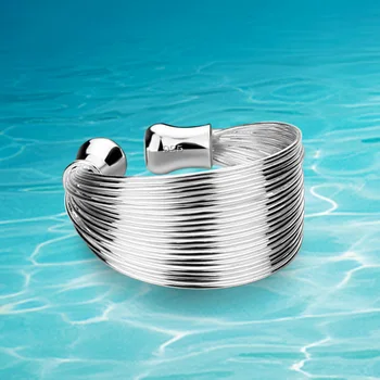 

Free shipping!Wholesale 925 silver ring, 925 silver fashion jewelry, opening ring.28 line