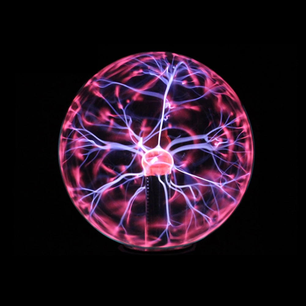4 5 6 8 дюймов волшебная лампа glow мяч плазменный шар электростатической
