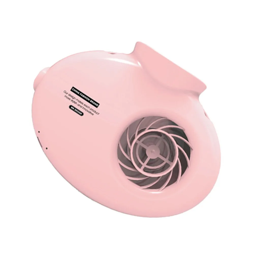 Мини-вентилятор USB лето крутой портативный синий/белый/розовый SUB турбонаддув ABS парфюм охлаждающий вентилятор ленивый подвесной шею на открытом воздухе