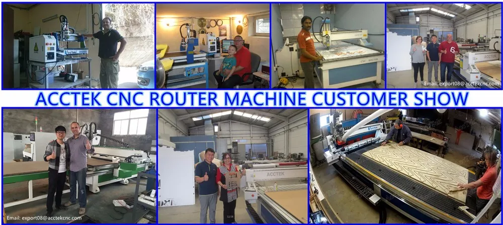 cnc router customer show