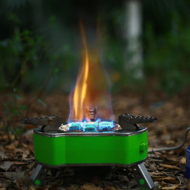 Estufa de gas butano para camping