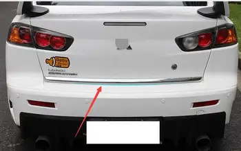 

High quality stainless steel Rear Trunk Lid Cover Trim For 2010-2013 Mitsubishi Lancer/Lancer X/Lancer Evo