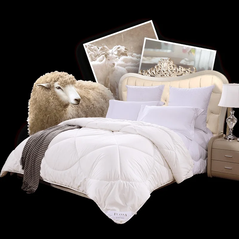 Luxurious Australia Wool Comforter King Size Duvet Insert All