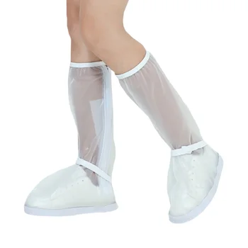 

Unisex Shoe Cover Portable Travel Snow Long Tube Protective Reusable Waterproof Zipper Anti Slip Motorcycle Outdoor Rain Boots