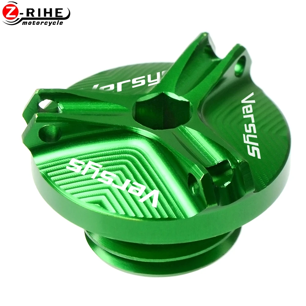 For KAWASAKI Versys 650 1000 VERSYS 1000 ABS M20*2.5 Aluminum Motorcycle Accessories Engine Oil Cup Motor Engine Tank Cap Cover