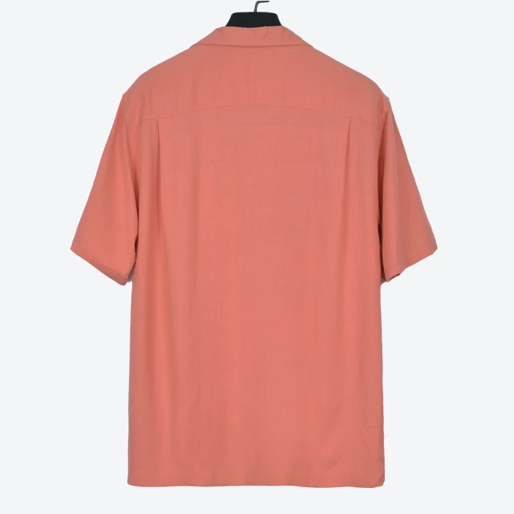 Однотонная рубашка шелковая Повседневная рубашка короткий рукав плюс размер мужчины xxxxl подходит 80-130 кг Большой отложной воротник зеленый